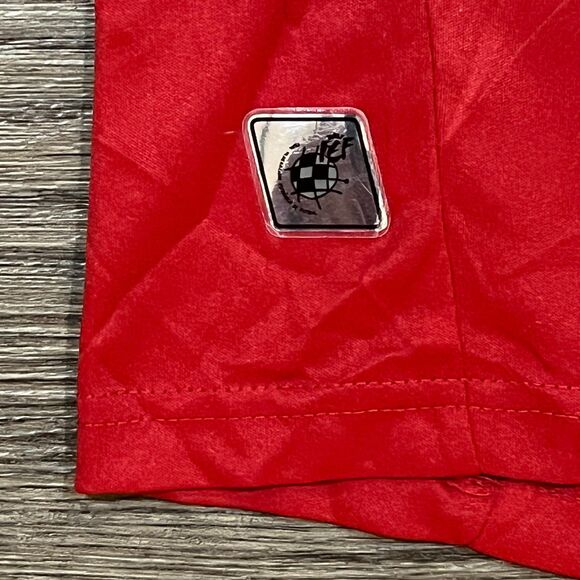 Vintage Y2K España FCF Football Club Iniesta Red Jersey Campeones de Europa 2008 - Picture 3 of 10